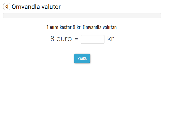 Omvandla valutor